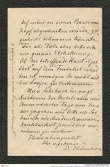 Nachlass Franz Steindachner, Brief von Robert Wiedersheim an Franz Steindachner (09.02.1887), Inv.Nr. 593.01, Seite 4